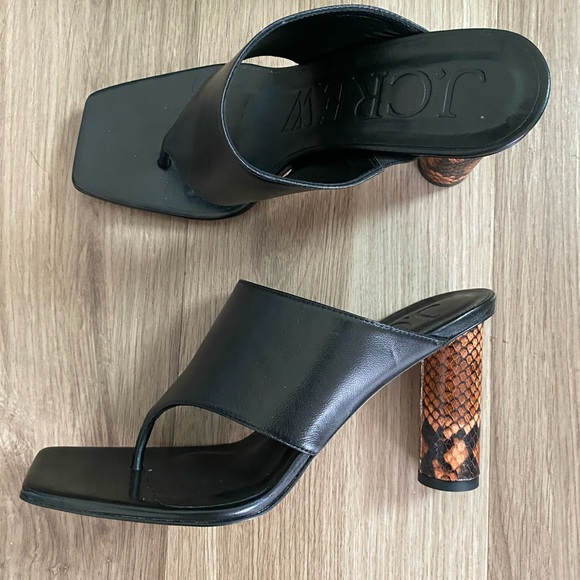 NWIB J CREW Rounded Heel Thong Sandals - Picture 6 of 7